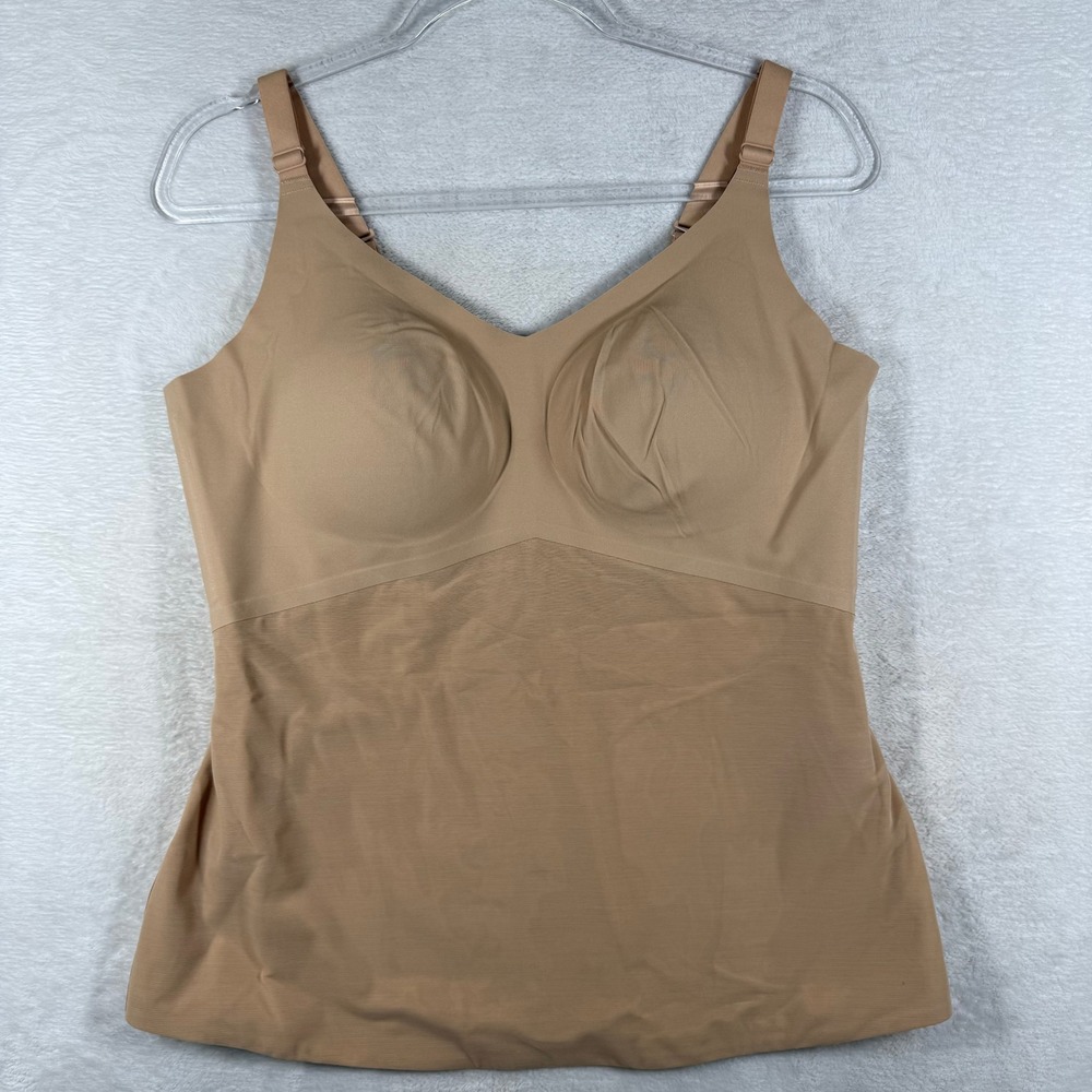 Honeylove LiftWear Cami Sand Beige Shapewear Camisole 1X LWCM0102